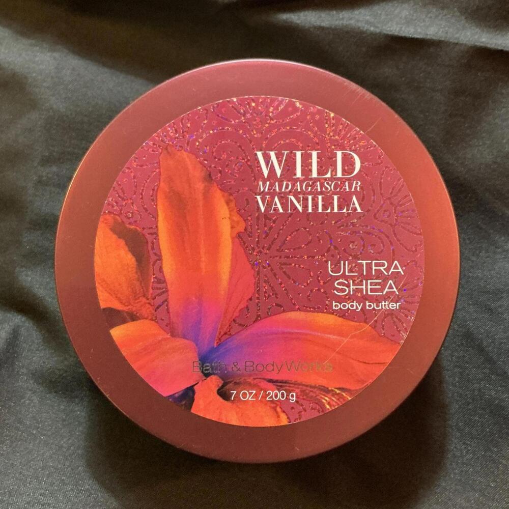 Bath & Body Works WILD MADAGASCAR VANILLA Hand & Body BUTTER Retire Discontinued
